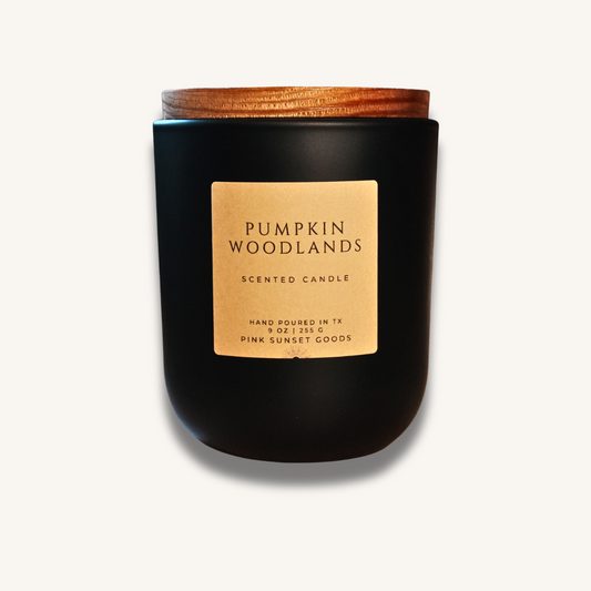 Pumpkin Woodlands Candle